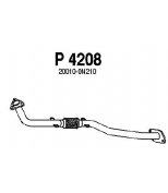 FENNO STEEL - P4208 - Трубопровод выпускной NISSAN ALMERA 1.4-1.6 95-00